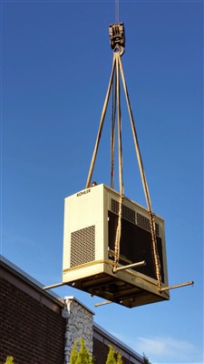 Installation of HVAC unit